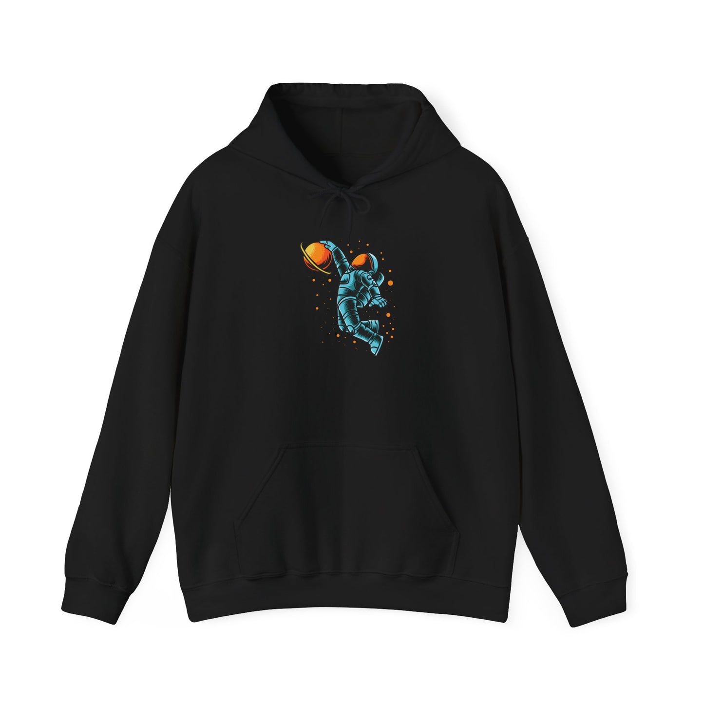 Astronaut-Inspired Unisex Heavy Blend Hoodie - Space Adventure Design