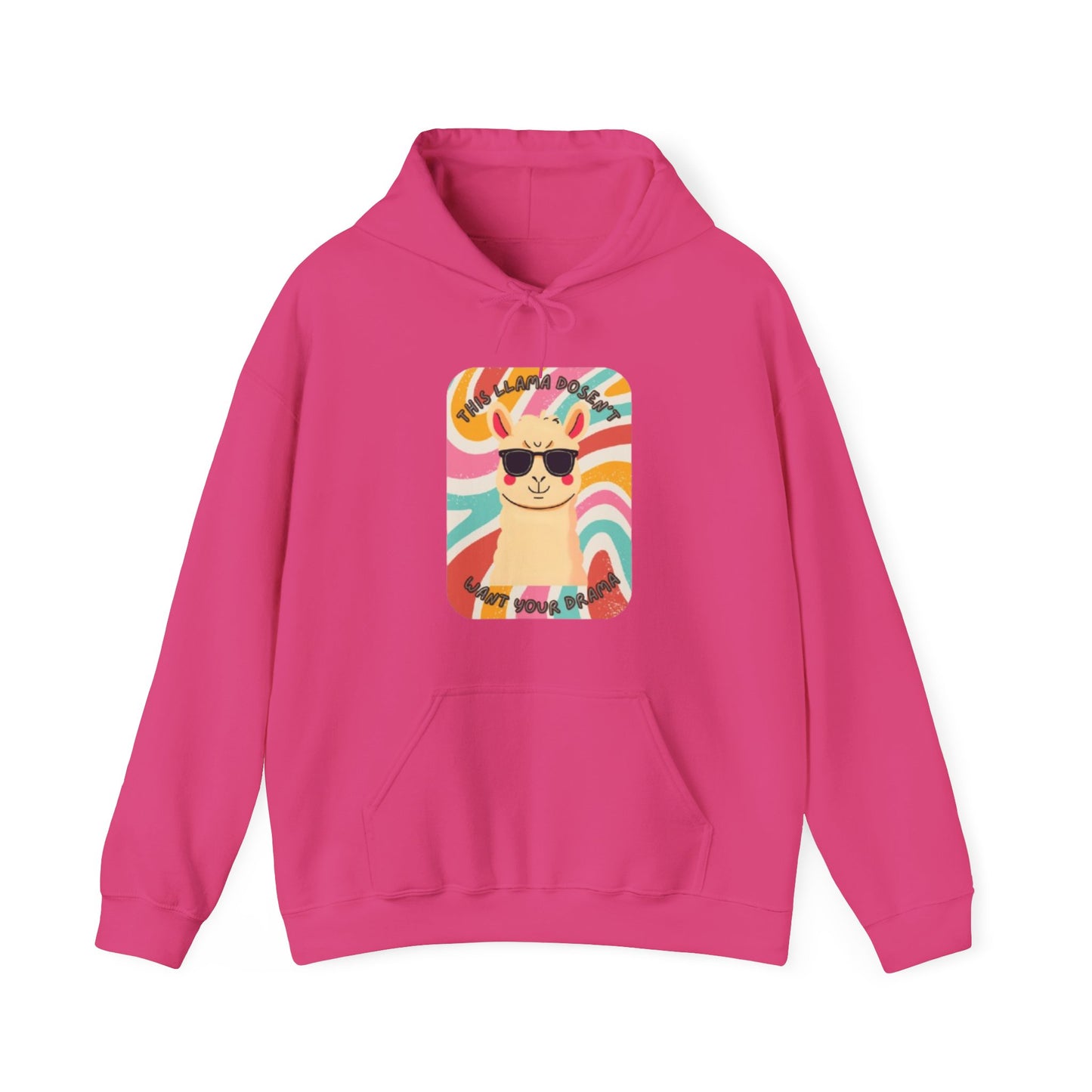 Funny Llama Hoodie - Unisex Hoodie