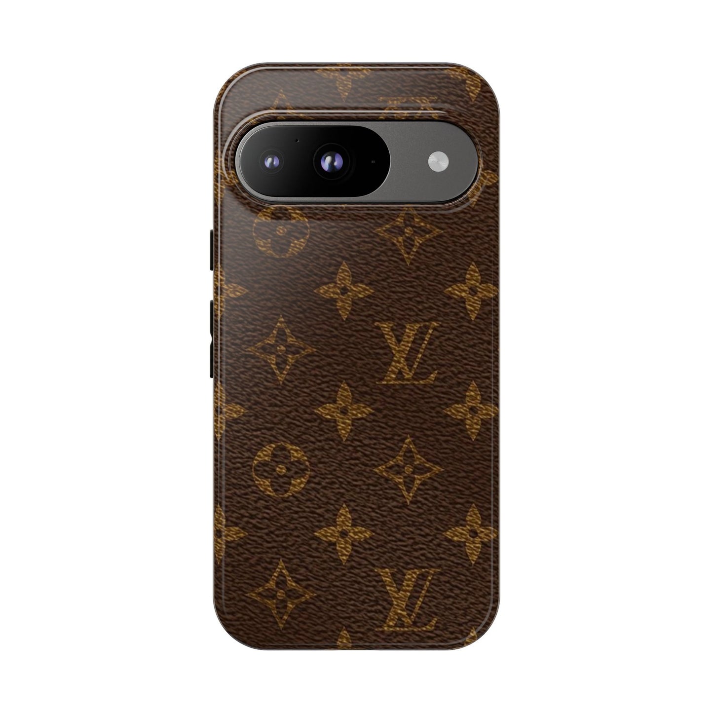 LV Designer Phone Case - Luxury Monogram Pattern