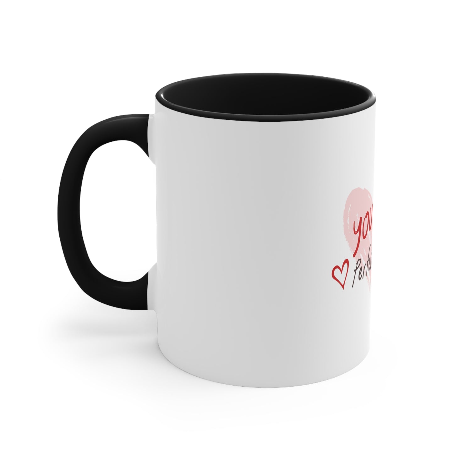 Perfect Match Accent Mug - Holiday Gift 11 0z