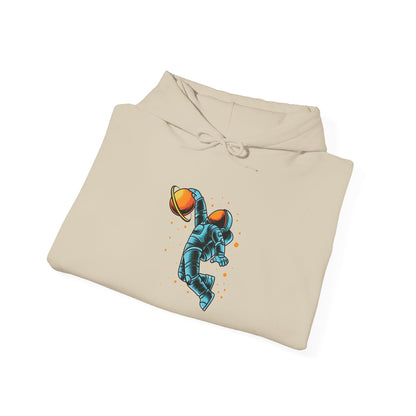 Astronaut-Inspired Unisex Heavy Blend Hoodie - Space Adventure Design