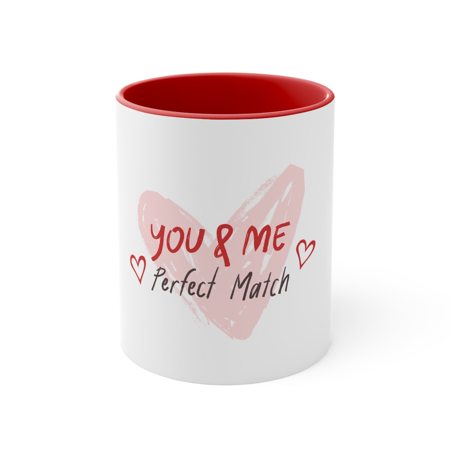 Perfect Match Accent Mug - Holiday Gift 11 0z