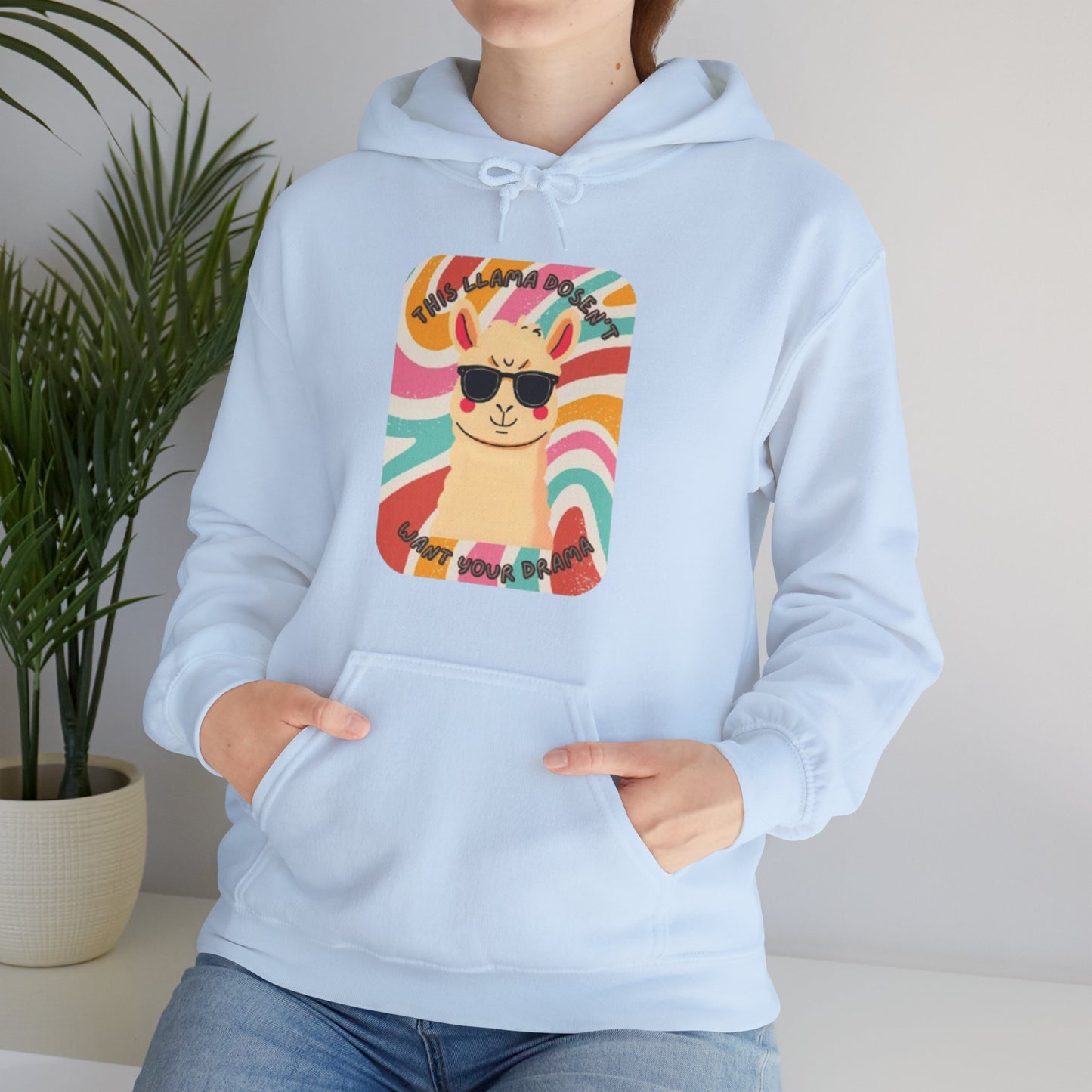 Funny Llama Hoodie - Unisex Hoodie