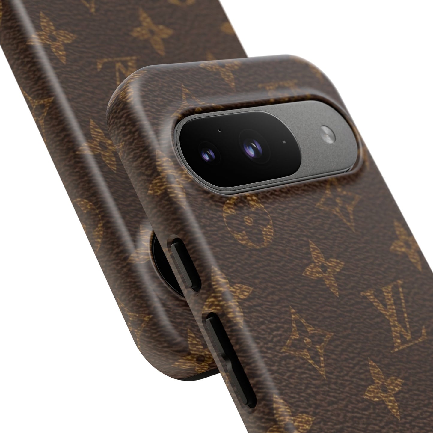 LV Designer Phone Case - Luxury Monogram Pattern