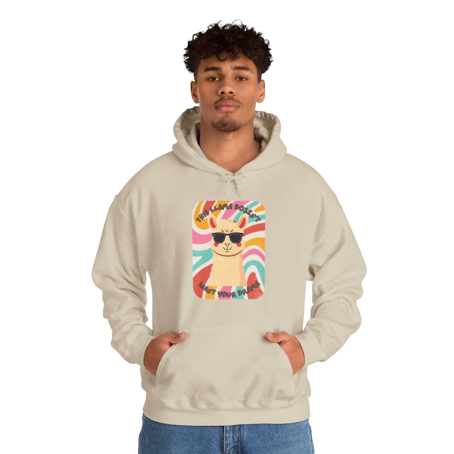 Funny Llama Hoodie - Unisex Hoodie