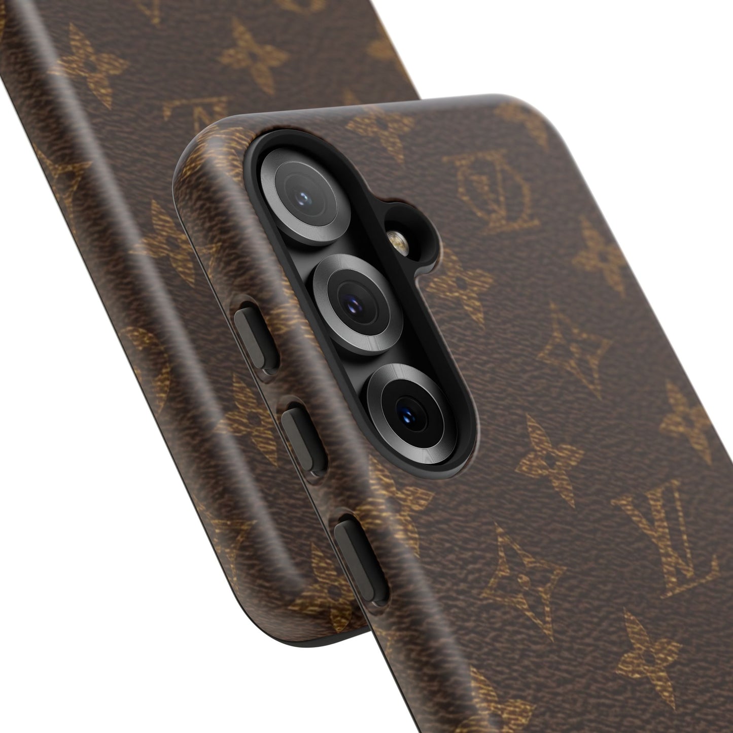 LV Designer Phone Case - Luxury Monogram Pattern
