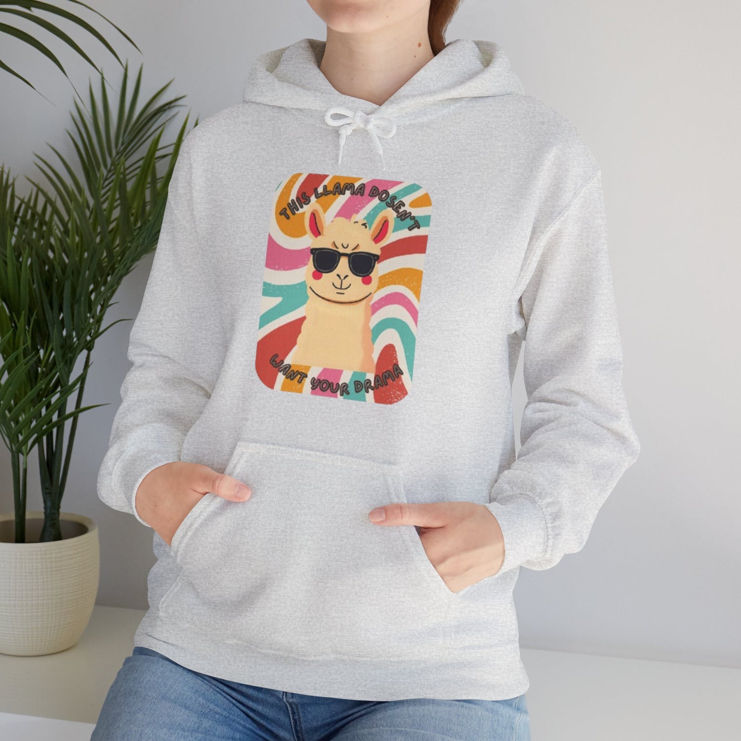 Funny Llama Hoodie - Unisex Hoodie