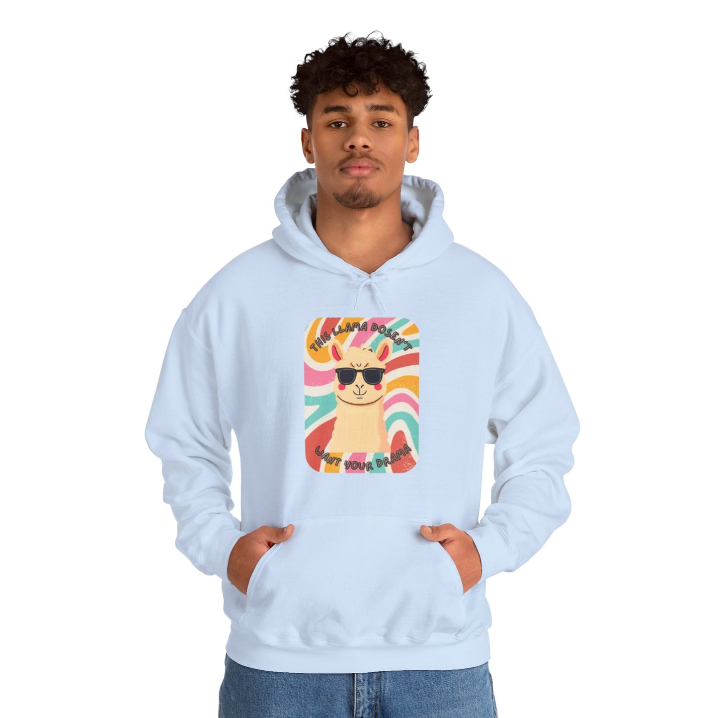 Funny Llama Hoodie - Unisex Hoodie