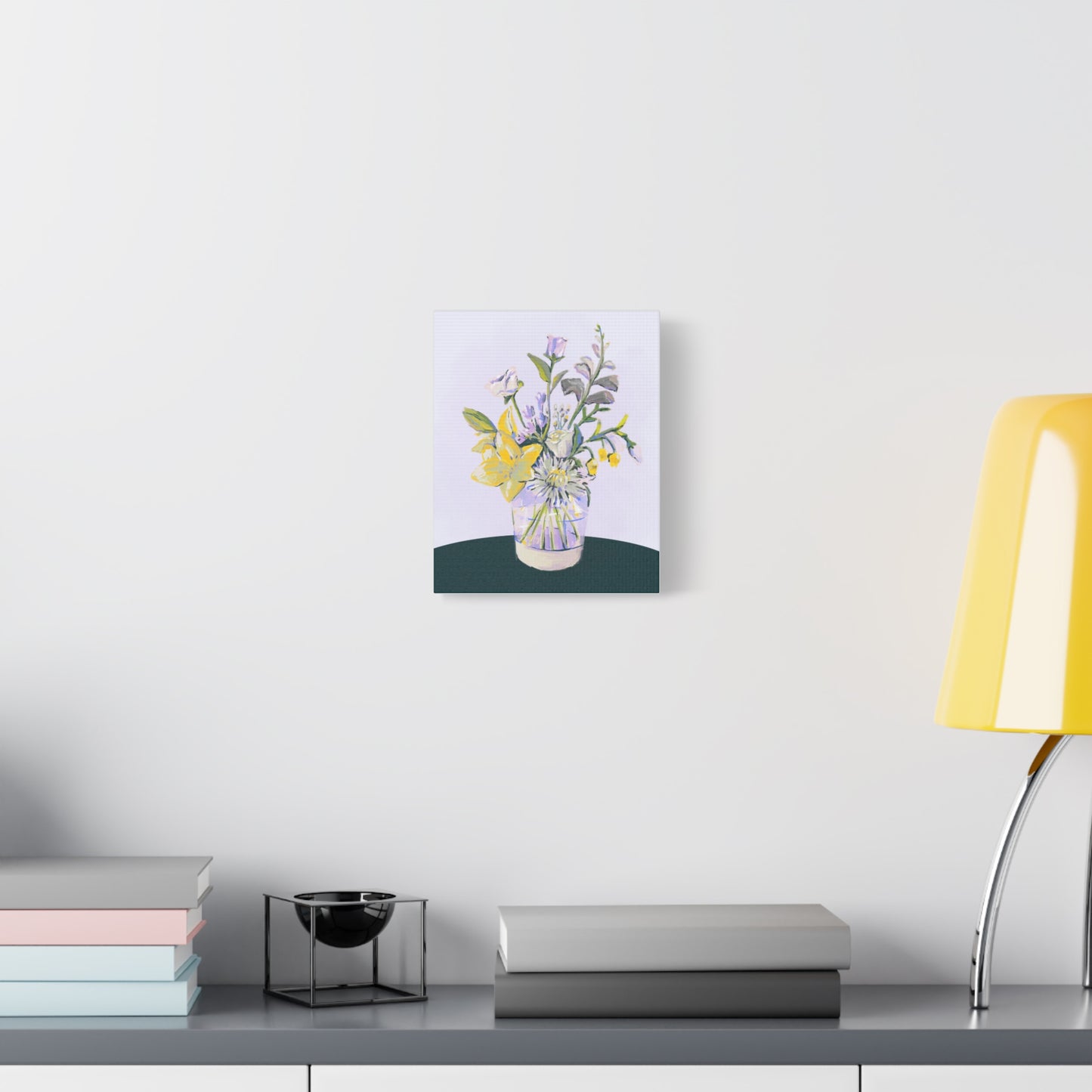 Canvas Print Flower Vase Painting