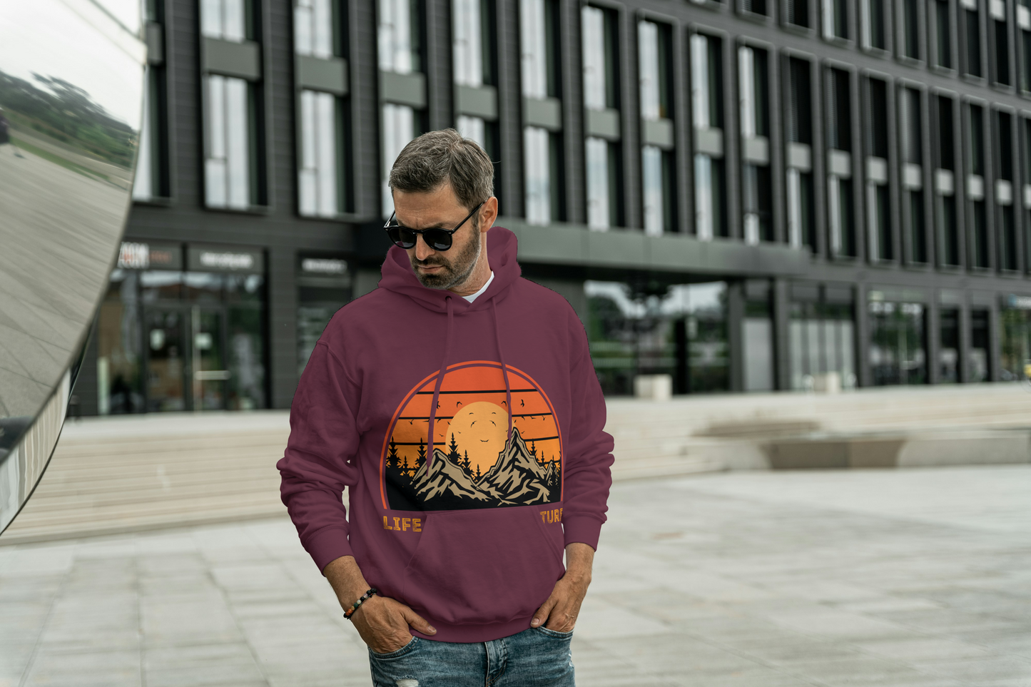 Adventure-Themed Unisex Hoodie - Life is an Adventure