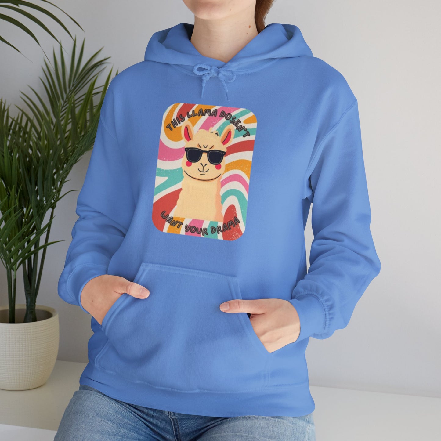 Funny Llama Hoodie - Unisex Hoodie