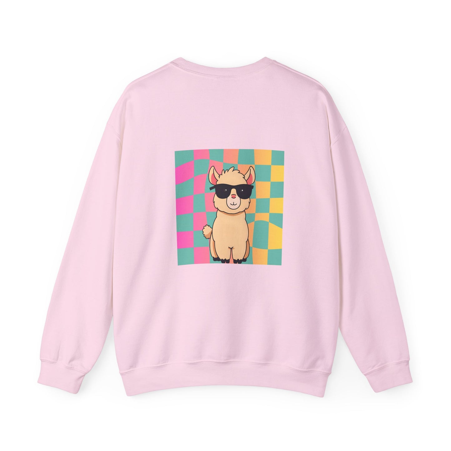 Fun Llama Unisex Graphic Crewneck Sweatshirt