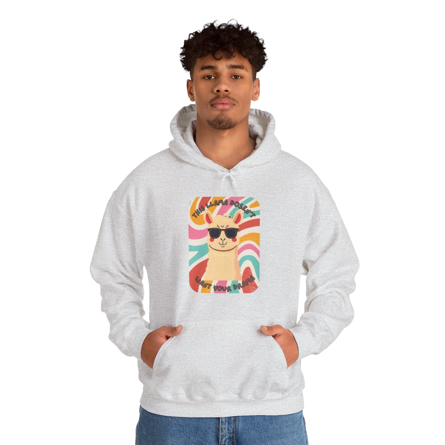 Funny Llama Hoodie - Unisex Hoodie