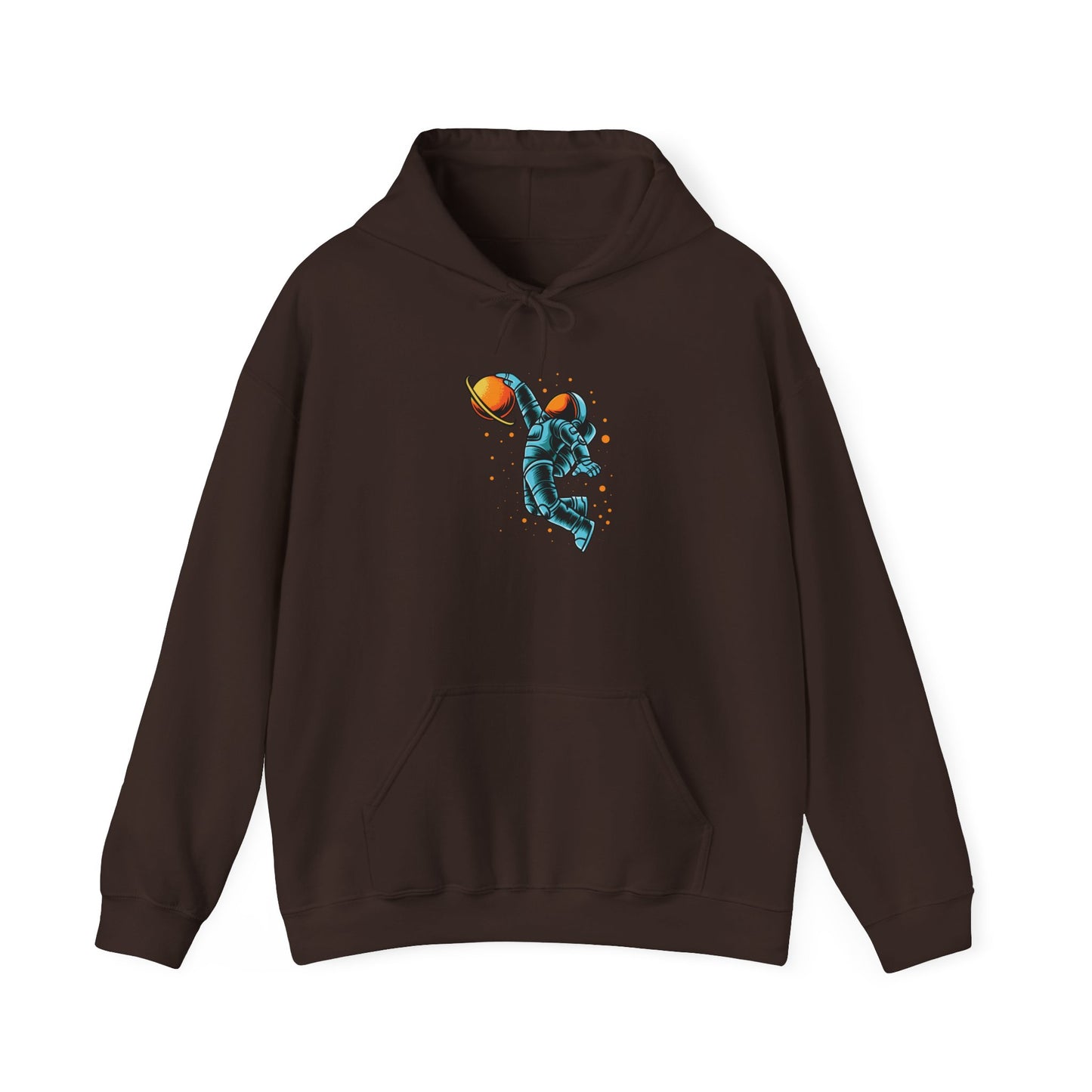 Astronaut-Inspired Unisex Heavy Blend Hoodie - Space Adventure Design