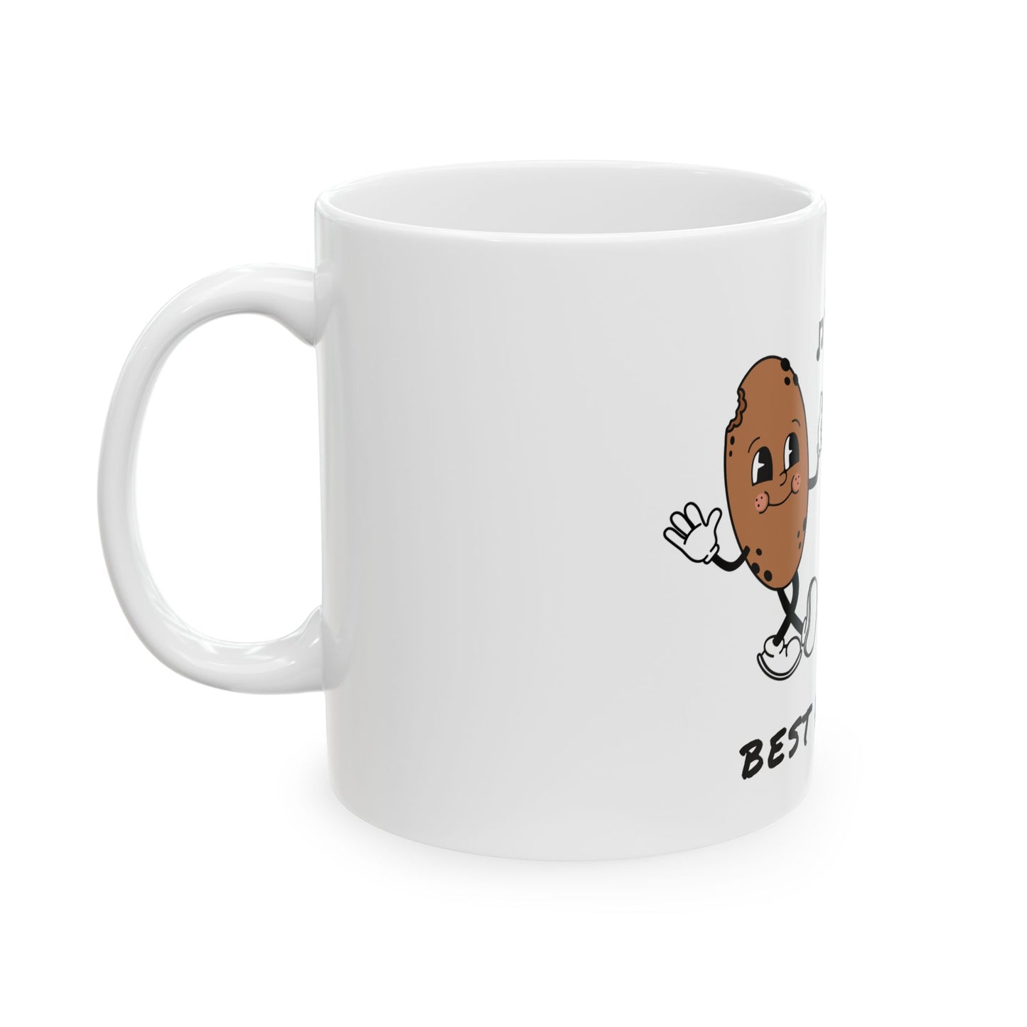 Best Friends Coffee & Donut Ceramic Mug (11oz/15oz)