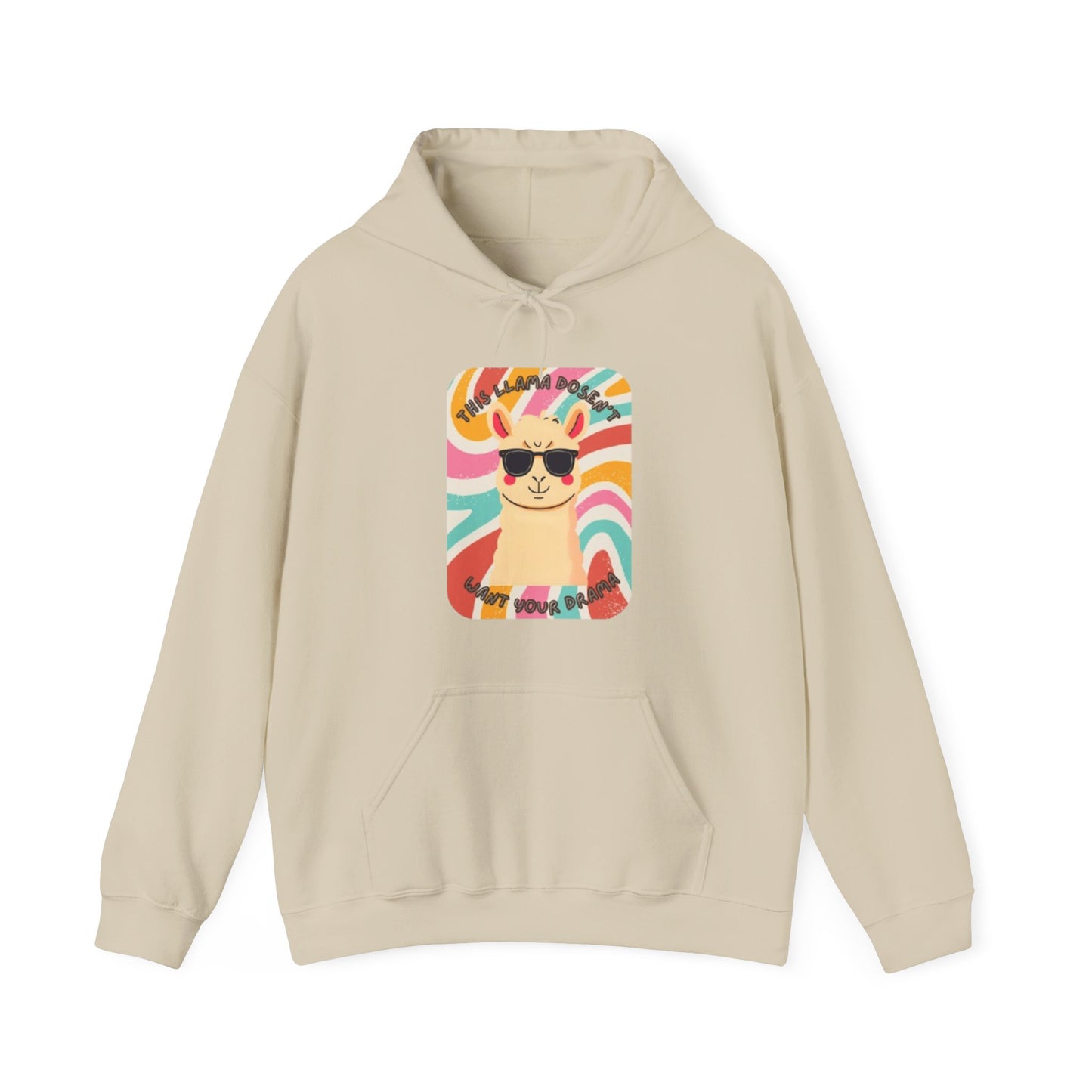 Funny Llama Hoodie - Unisex Hoodie