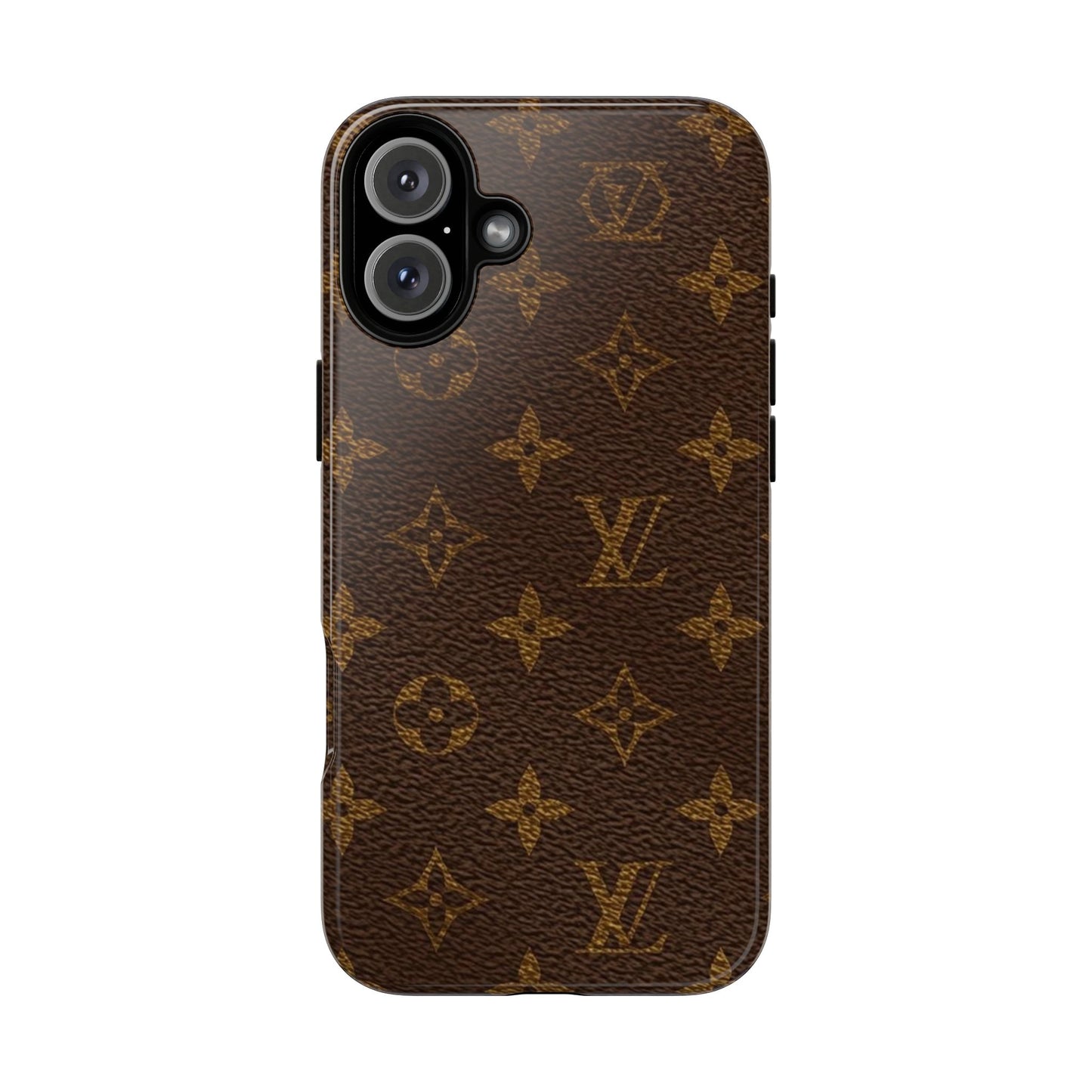 LV Designer Phone Case - Luxury Monogram Pattern