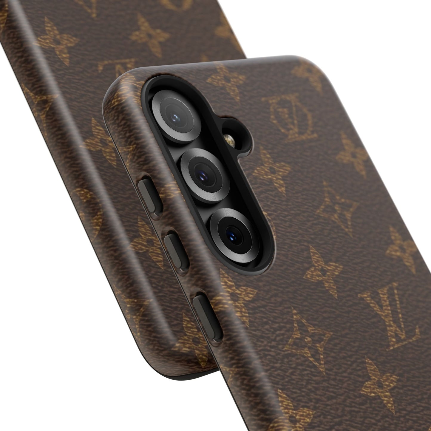 LV Designer Phone Case - Luxury Monogram Pattern