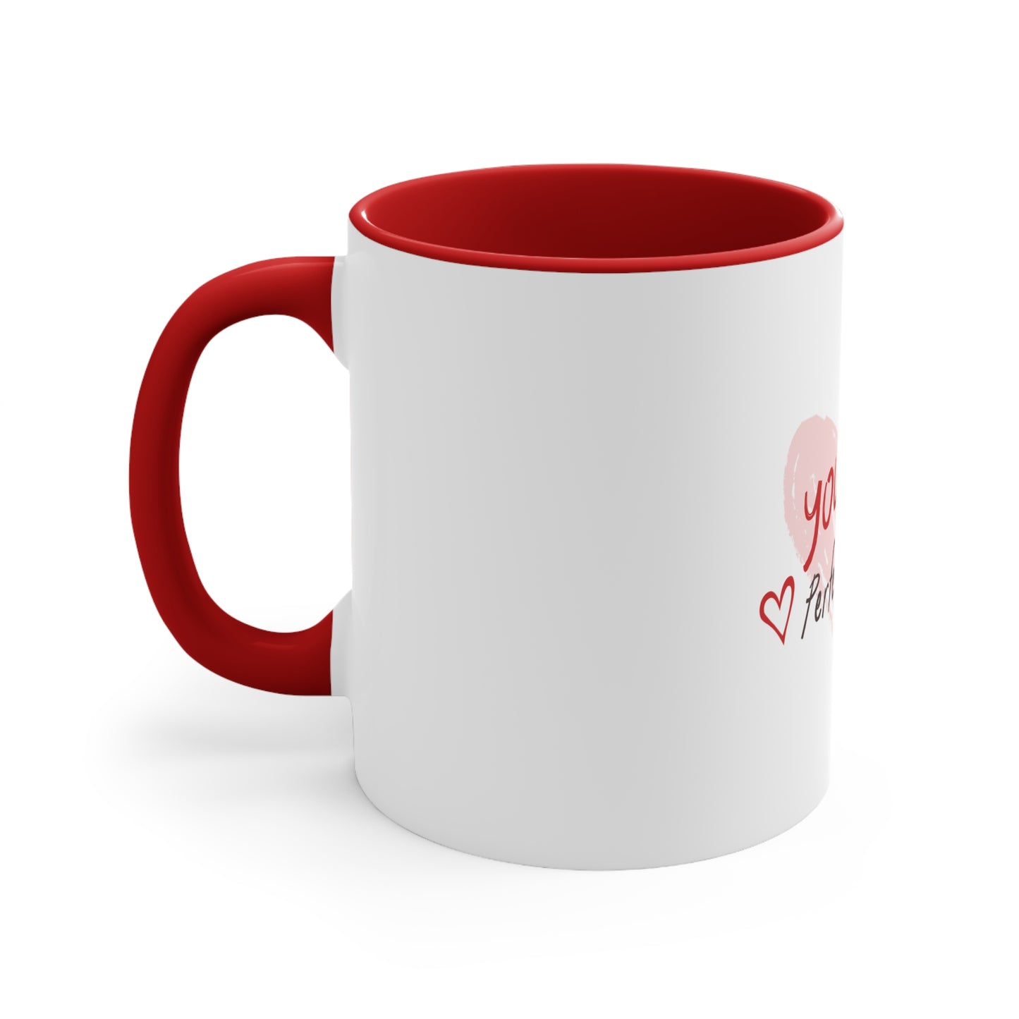 Perfect Match Accent Mug - Holiday Gift 11 0z