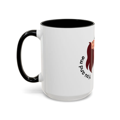 Romantic Accent Coffee Mug – "You and Me Forever"