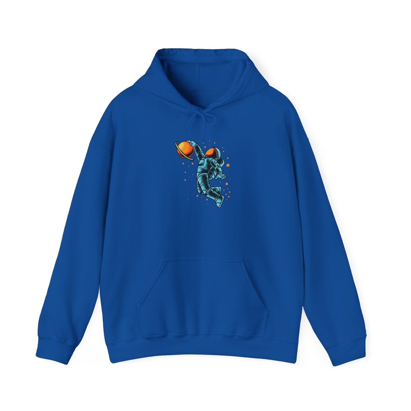 Astronaut-Inspired Unisex Heavy Blend Hoodie - Space Adventure Design